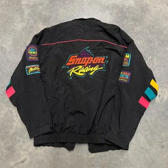 Vintage Snap On Tools Racing Jacket Size XL
